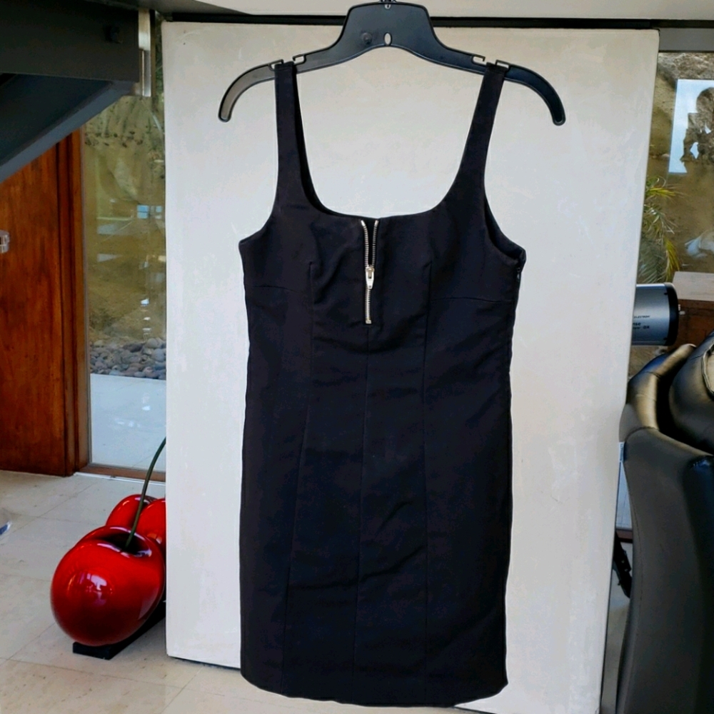 Dark grey tank dress